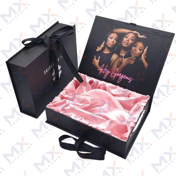 Custom Wig Packaging Boxes - view 4